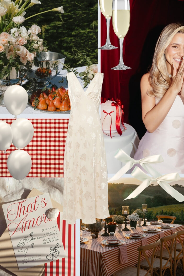 That’s Amore: The Bridal Shower Theme We’re In ❤️ With